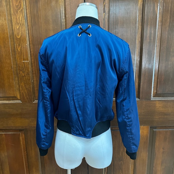 Blue Bomber Jacket - Picture 4 of 6